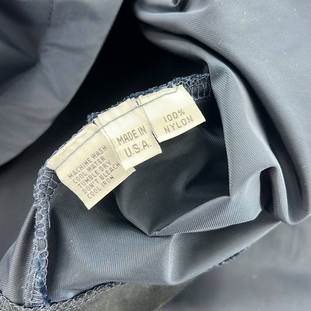 Planet‎ By Lauren G Navy blue Asymmetrical Tunic steampunk faux leather trim  2 - Picture 8 of 9